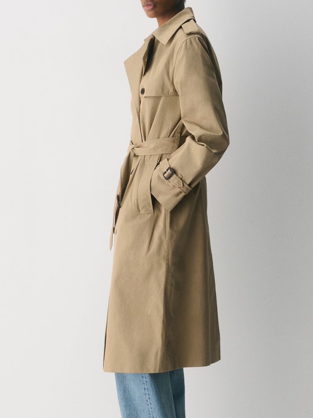 Aritzia the finch Trench Coat size XXS - Picture 3 of 11